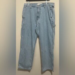 Hollister Men’s Baggy Blue Jeans W34/L30